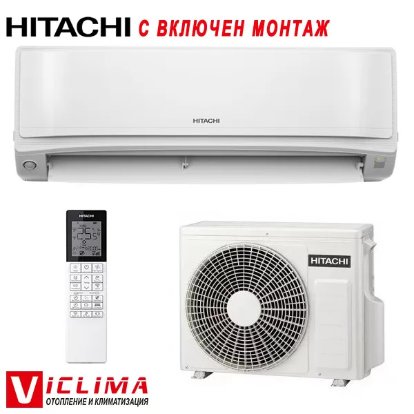 Инверторен климатик Hitachi RAK-VJ25PHAE/ RAC-VJ25PHAE airHome 600, 9 000 BTU, Клас А+++