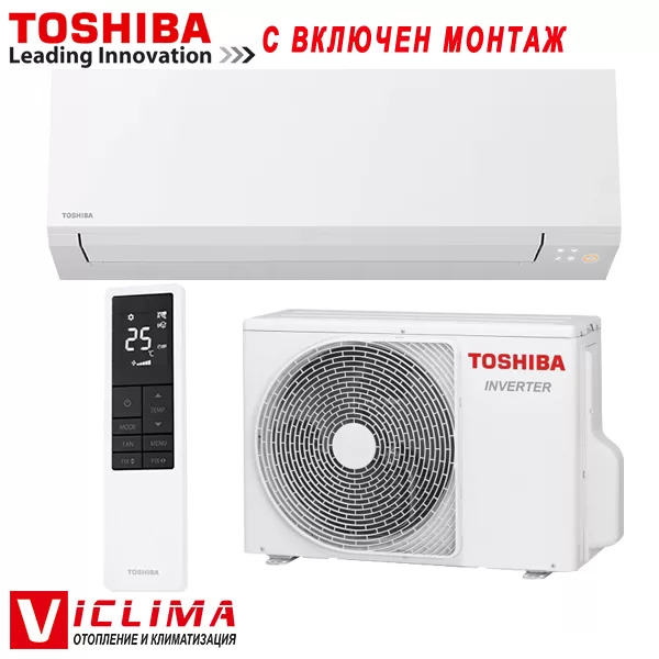 Хиперинверторен климатик Toshiba Shorai Edge RAS-B24G3KVSG-E/ RAS-24J2AVSG-E, 24 000 BTU, Клас A++