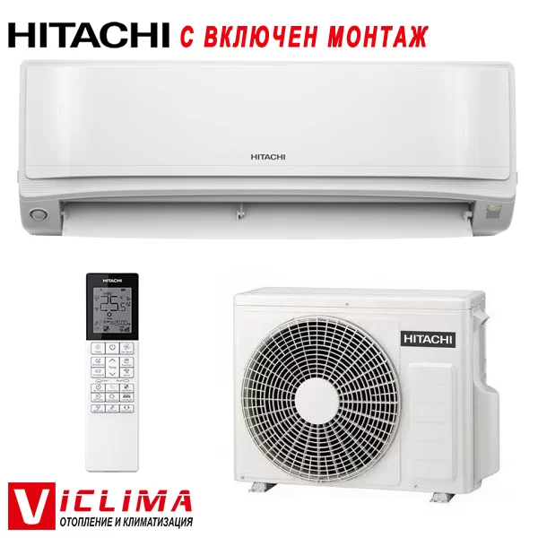 Инверторен климатик Hitachi RAK-VJ70PHAE/ RAC-VJ70PHAE airHome 600, 24 000 BTU, Клас А++