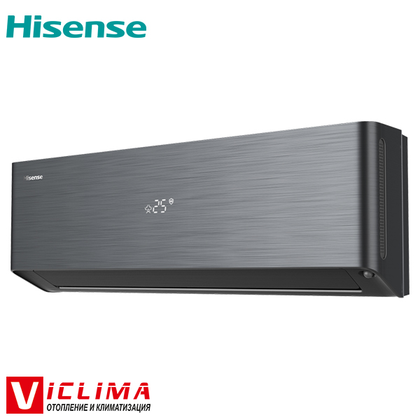 Хиперинверторен климатик Hisense Energy Pro X Black QH25XV4BG/ AS25XV4EW, 9 000 BTU, Клас А+++ - Image 2